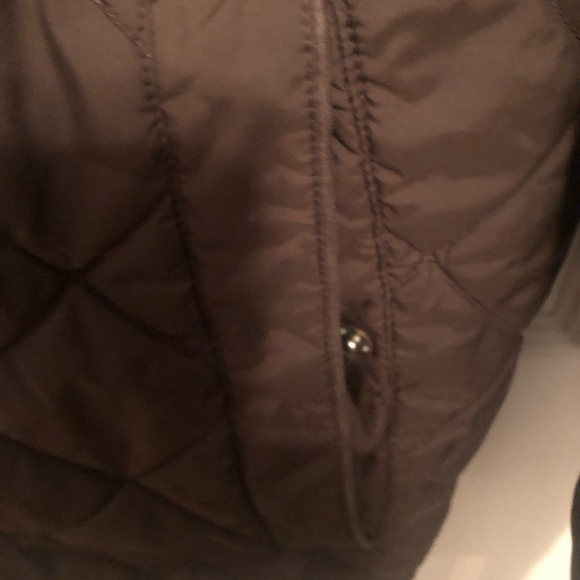 Alex Cannon Chocolate Quilted Large Zip Up Barn jacket - Picture 9 of 10